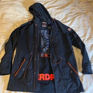 Super Dry Military Style Jacket